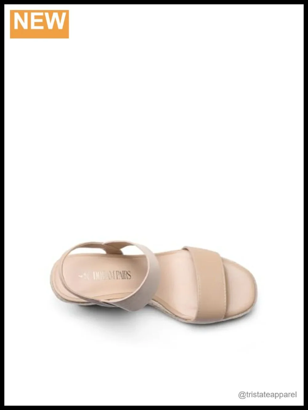 Wedge Platform Espadrille Sandals with Elastic Ankle Strap